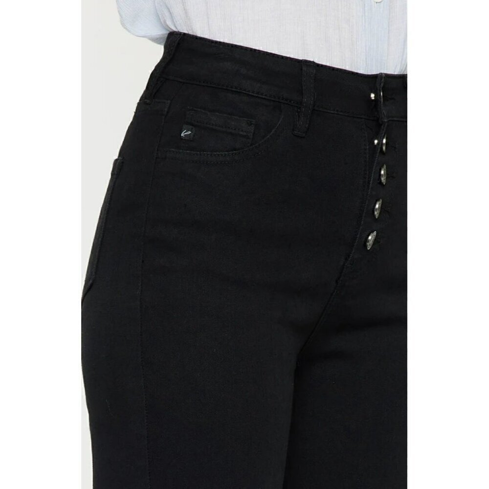 KanCan Greyson High Rise Super Skinny Jeans Black 7273BK 9/28 - Picture 6 of 8